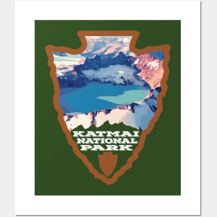 Katmai National Park and Preserve arrowhead Posters and Art